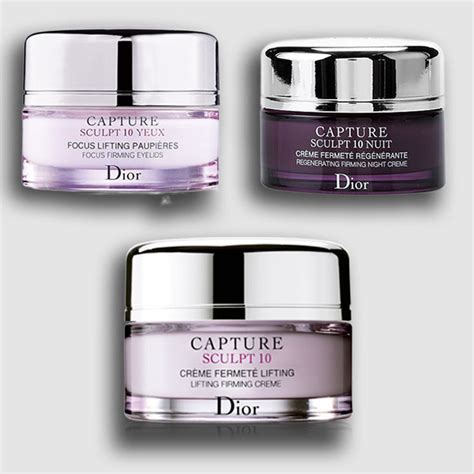 DIOR CAPTURE SCULPT 10 cofanetto 3 creme .